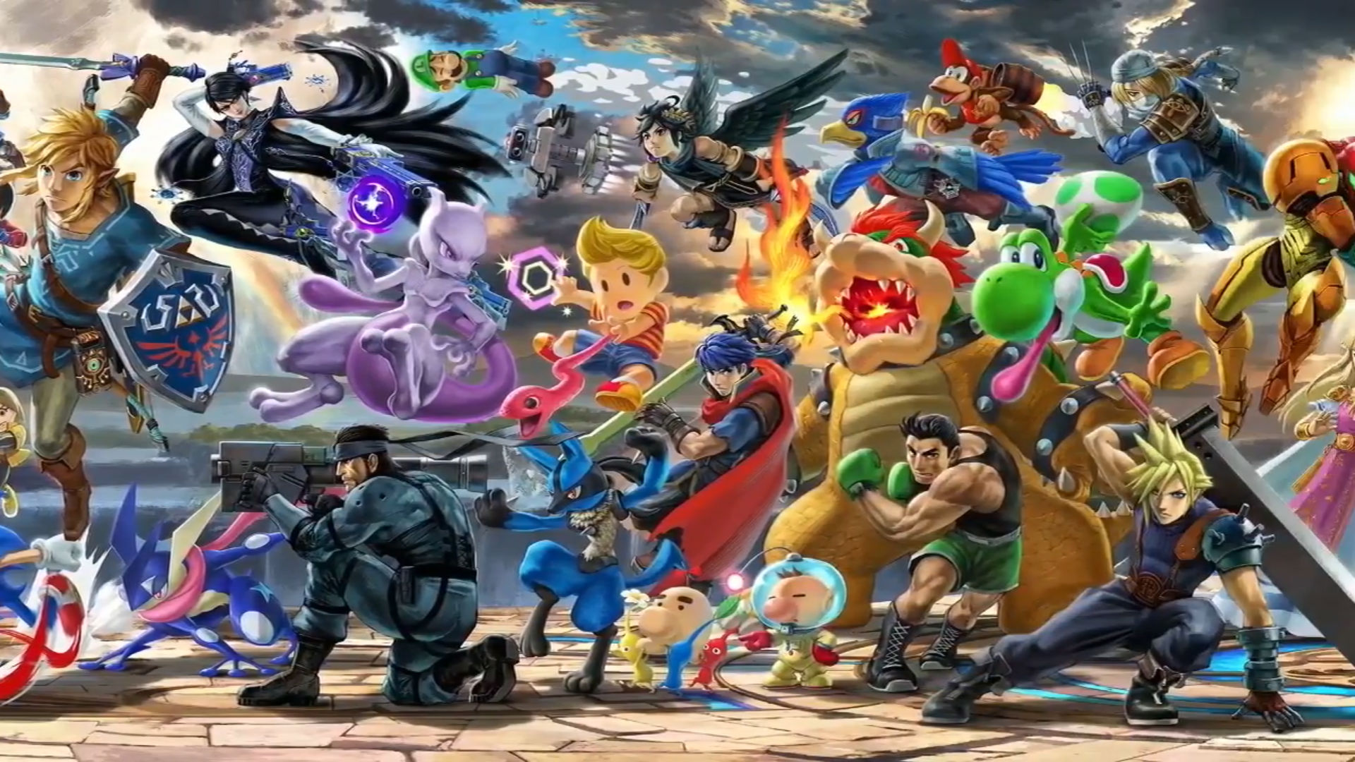Super Smash Bros Ultimate liste personnages jouables