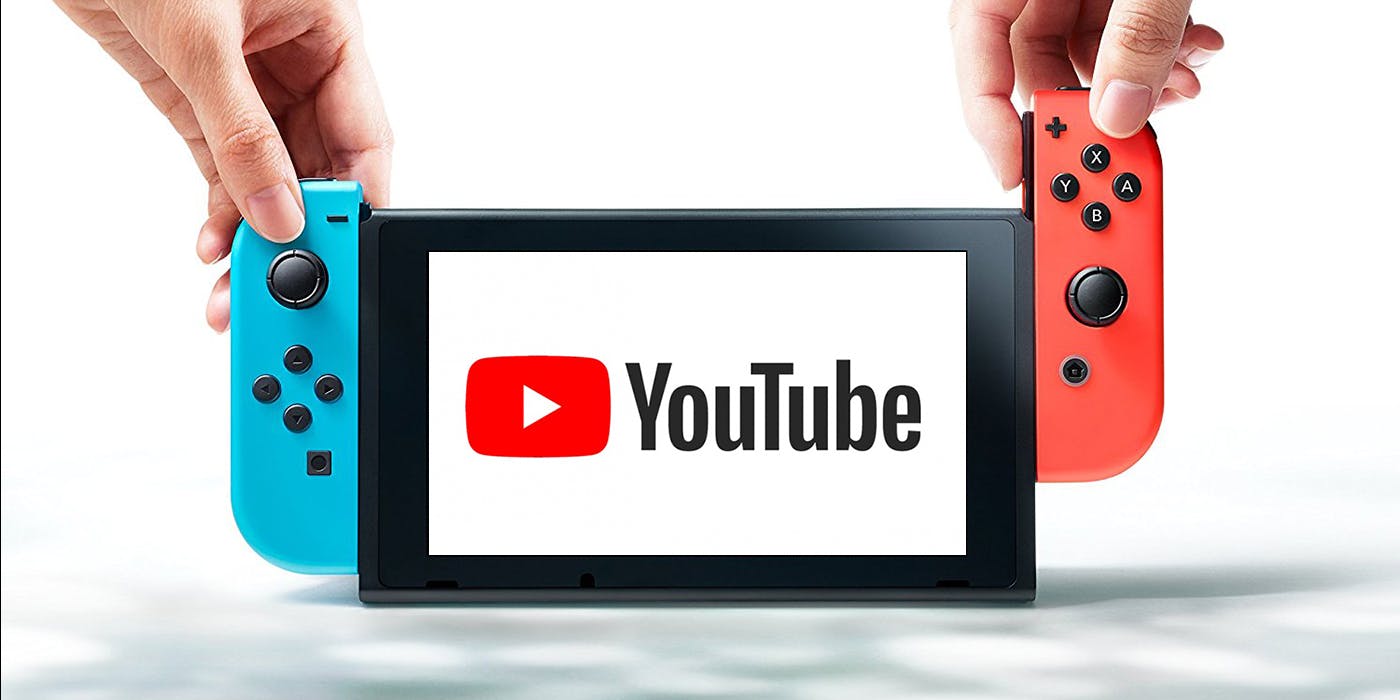 Youtube disponible sur Switch