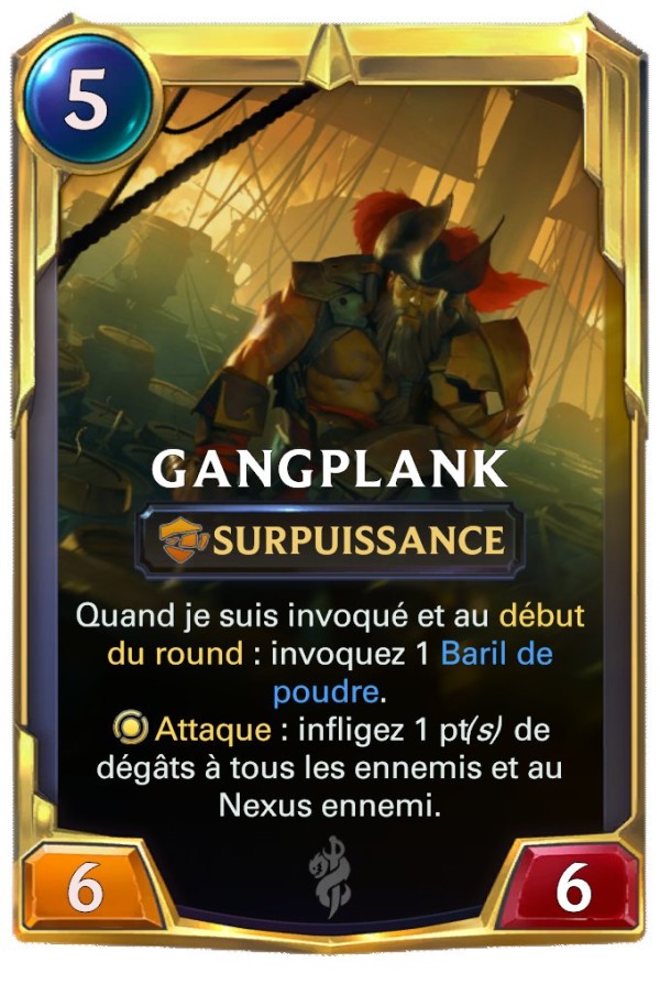 LOR Gangplank lvl 2