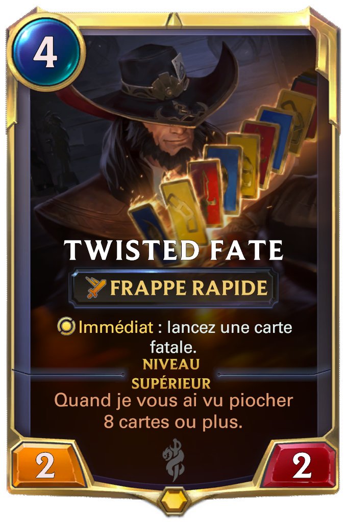 LOR Twisted Fate lvl 1