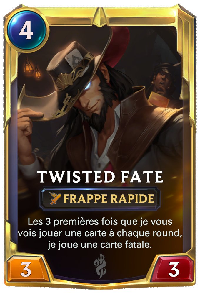 LOR Twisted Fate lvl 2