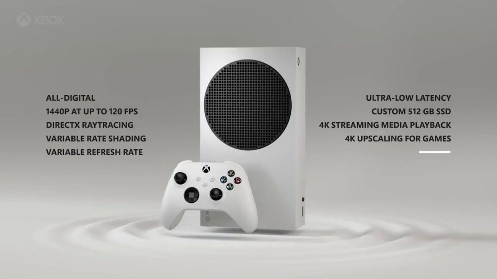 Xbox Series S fiche technique