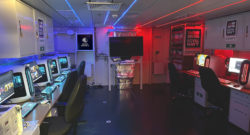 Gaming takes the helm: aircraft carrier installs high-end eSports suite for crew