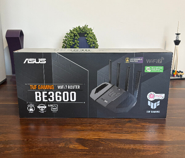 ASUS TUF GAMING BE3600 REVUE6 ASUS TUF GAMING BE3600 REVUE - Une centrale WiFi 7 construite pour les joueurs