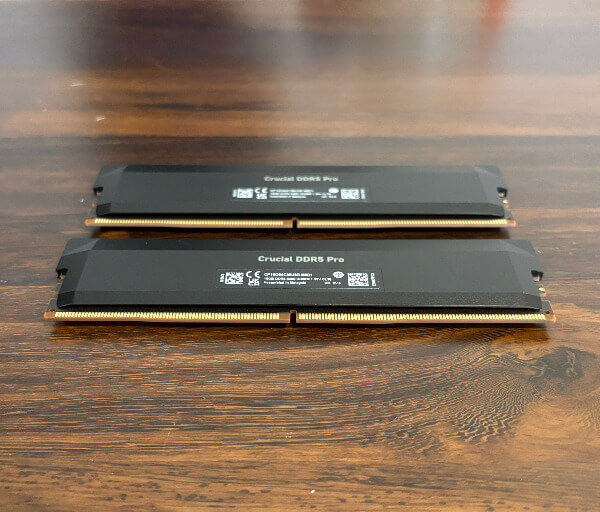 Crucial Pro DDR5 6400 REVUE6 CRUCIAL Pro Series DDR5-6400 Memory Review - Power à profil faible pour les joueurs et les créateurs