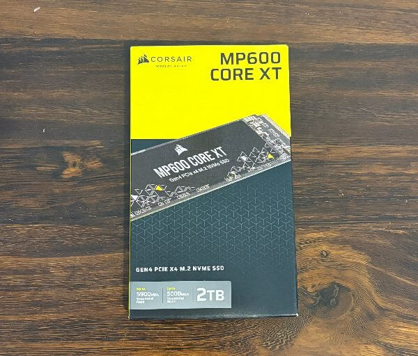 Corsair MP600 Core XT 2TB NVME SSD Revue - accélérez vos workflows de jeu et de productivité 2 CORSAIR MP600 CORE XT REVUE4 CORSAIR MP600 CORE XT 2TB NVME SSD Revue - accélérez vos flux de travail de jeu et de productivité